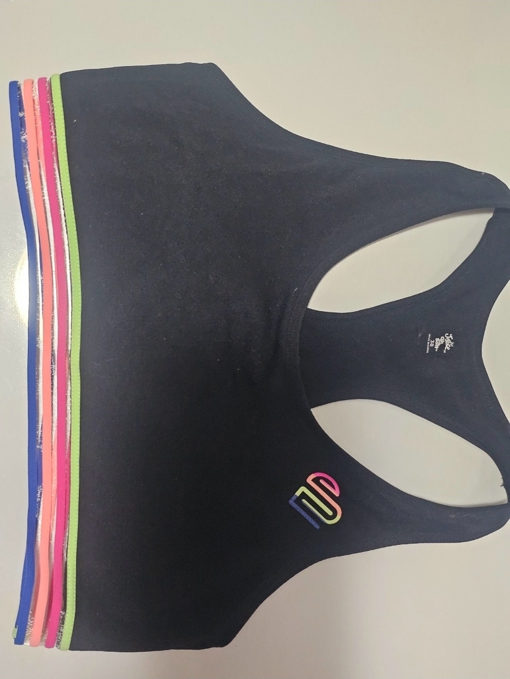 Justice Racerback Sports Bras- 2 Set - Picture 2 of 10